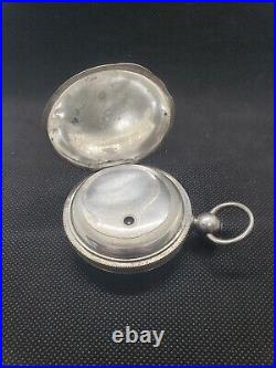 1857 Waltham post civil war 1866 big coin silver case running condition