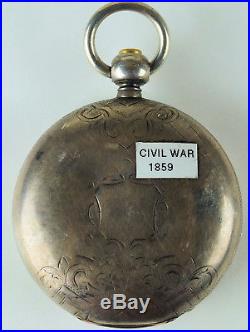 1859 Pre Civil War Waltham 1857 with Gold balance and original case