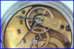 1861 Civil War Howard Series III Keywind Pocket Watch Hunter Cased RUNS