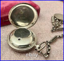 1863 Civil war Era Waltham Pocket Watch M#1857 Coin Silver Hunter Case 18s 7j