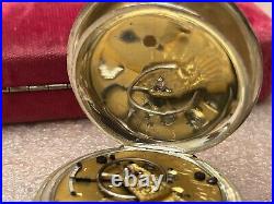 1863 Civil war Era Waltham Pocket Watch M#1857 Coin Silver Hunter Case 18s 7j