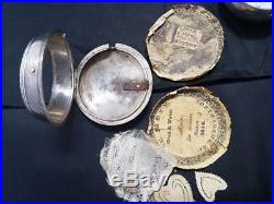 1866 Ottoman Turkish Edward Prior verge fusee Silver Pair Case Pocket Watch