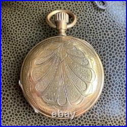 1876 Waltham P. S. Bartlett 18S 11J Key Wind Hunter Case Pocket Watch
