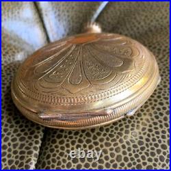 1876 Waltham P. S. Bartlett 18S 11J Key Wind Hunter Case Pocket Watch