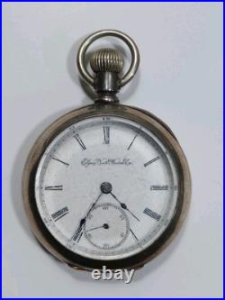 1879 Elgin Nat'l Pocket Coin Silver Case