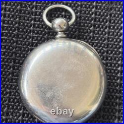 1882 Waltham PS Bartlett Model 1877 18s 11j Pocket Watch Silver Case Runs