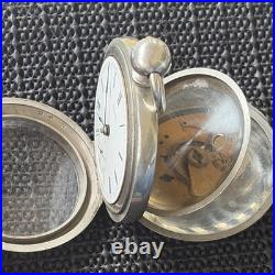 1882 Waltham PS Bartlett Model 1877 18s 11j Pocket Watch Silver Case Runs