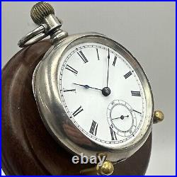 1883-84 18s WALTHAM GRADE STERLING MODEL 1879 7J Lever Set COIN SILVER CASE RUNS