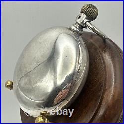 1883-84 18s WALTHAM GRADE STERLING MODEL 1879 7J Lever Set COIN SILVER CASE RUNS