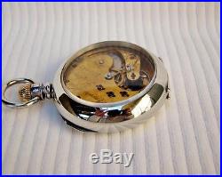 1883 E. HOWARD Pocket Watch SERIES VII 15 Jewels in DISPLAY CASE Size 18 Runs
