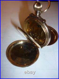 1883 Elgin 10s 11j Pocket Watch GRADE 95 6S Solid Gold 8k/14k 18 BWC Case 61g