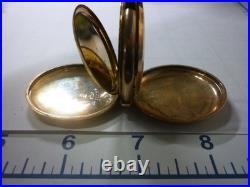 1883 Elgin 10s 11j Pocket Watch GRADE 95 6S Solid Gold 8k/14k 18 BWC Case 61g