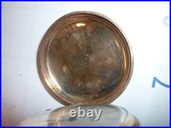 1883 Elgin 10s 11j Pocket Watch GRADE 95 6S Solid Gold 8k/14k 18 BWC Case 61g