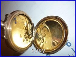 1883 Elgin 10s 11j Pocket Watch GRADE 95 6S Solid Gold 8k/14k 18 BWC Case 61g