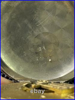 1884 Waltham Sterling Model 1879 18s 7 J Pocket Watch Coin Silver Case Runs