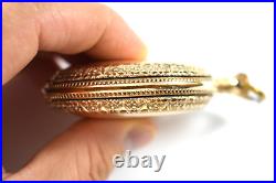 1885 Aurora 18s 15J Hunting Pocket Watch withCrescent 20 Years Case lot.re