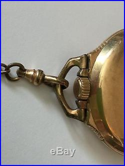 1885 Illinois Bunn Special 21 Jewel Pocket Watch in 10K GF Star Case -Keeps Time