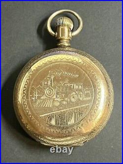 1887 Elgin Grade 82 18s 15j Pocket Watch GORGEOUS NEAR MINT HEAVY CASE