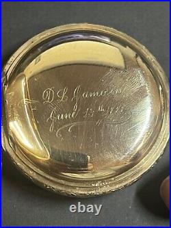 1887 Elgin Grade 82 18s 15j Pocket Watch GORGEOUS NEAR MINT HEAVY CASE