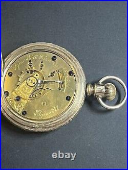 1887 Elgin Grade 82 18s 15j Pocket Watch GORGEOUS NEAR MINT HEAVY CASE
