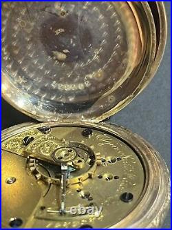 1887 Elgin Grade 82 18s 15j Pocket Watch GORGEOUS NEAR MINT HEAVY CASE