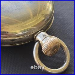1888 Cheshire Grade 25 4j Pocket Watch Thiery Watch Case Hinged Runs