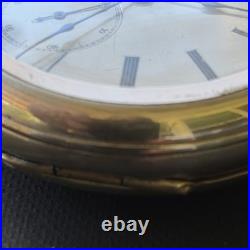 1888 Cheshire Grade 25 4j Pocket Watch Thiery Watch Case Hinged Runs