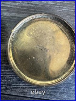 1888 ELGIN POCKET WATCH MOVEMENT GRADE 105 With Train Case
