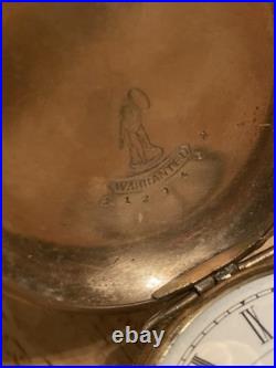 1888 Hampden Gold Filled Pocket Watch 6s. Deuber Case