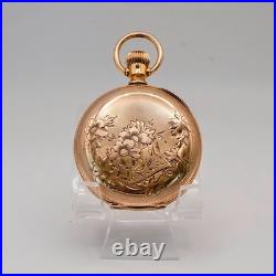 1888 Ladies Elgin Pocket Watch Hunter Case 11J 6s Grade 94 Roman Numerals USA