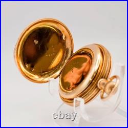 1888 Ladies Elgin Pocket Watch Hunter Case 11J 6s Grade 94 Roman Numerals USA