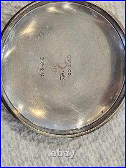 1888 Rockford Grade 74 Pocket Watch -2 Ounce Coin Silver Hunting Case- See Video