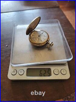 1889 HAMPDEN Watch Co. 6s, 7j Grade 200, Model 3 Pocketwatch in 25 yr GF Case