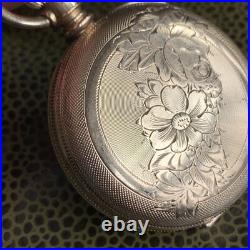1889 Illinois Grade 130 4S 7 Jewels Gold Filled Hunter Case Pocket Watch