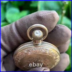 1889 U. S. Watch Co. Grade 64 6S 11J Gold Filled Hunting Case Pocket Watch Mint