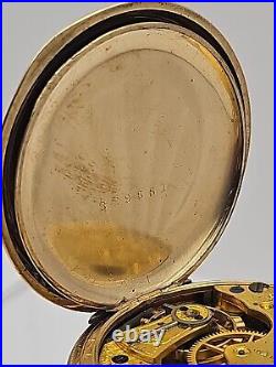 1889 Waltham 6s 7j GF CASE POCKET WATCH GRADE J Model 1889 (Ticking)