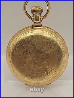 1889 Waltham 6s 7j GF CASE POCKET WATCH GRADE J Model 1889 (Ticking)