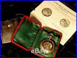 1890s Illinois Bunn Special railroad pocket watch, hunter case, 18-size, 24 jewel
