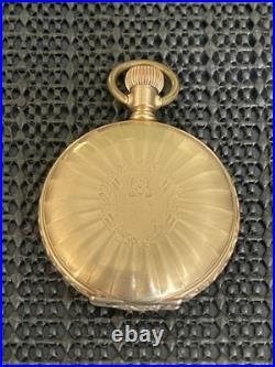 1891 Illinois Grade 143 6s 15j Hunter Ornate GF Case Sidewinder Pocket Watch