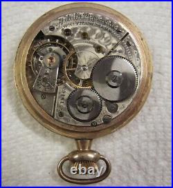1892-3 WALTHAM RIVERSIDE 20 Year Case, S16 15J, Fancy Dial POCKET WATCH +1