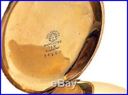 1894 Elgin 16s Pocket Watch In Gorgeous Heavy 14k Solid Gold Hunter Case