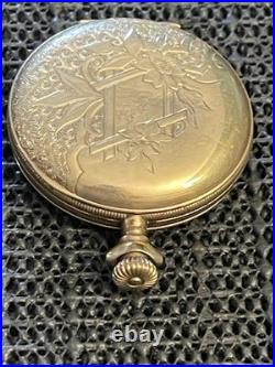 1894 Elgin Pocket Watch 6s Grade 117 Model 2 Gold Filled Hunter Case 7j Repair