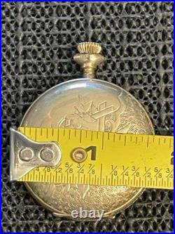 1894 Elgin Pocket Watch 6s Grade 117 Model 2 Gold Filled Hunter Case 7j Repair