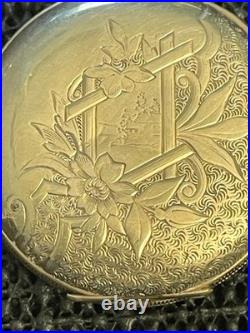 1894 Elgin Pocket Watch 6s Grade 117 Model 2 Gold Filled Hunter Case 7j Repair
