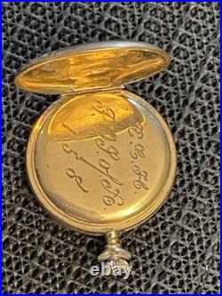 1894 Elgin Pocket Watch 6s Grade 117 Model 2 Gold Filled Hunter Case 7j Repair