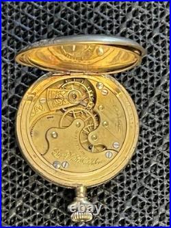 1894 Elgin Pocket Watch 6s Grade 117 Model 2 Gold Filled Hunter Case 7j Repair