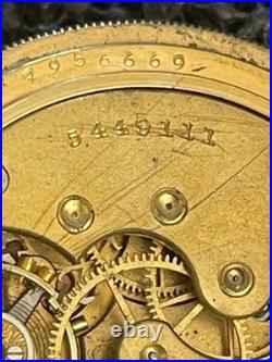 1894 Elgin Pocket Watch 6s Grade 117 Model 2 Gold Filled Hunter Case 7j Repair
