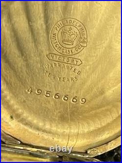 1894 Elgin Pocket Watch 6s Grade 117 Model 2 Gold Filled Hunter Case 7j Repair