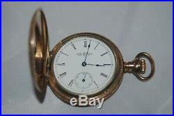 1894 Illinois Watch co. Gold Filled Hunter case Pocket watch