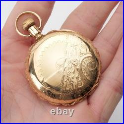 1897 Elgin Model 2 Grade 133 6s 15J Pocket Watch Nice Gold Filled Case Project